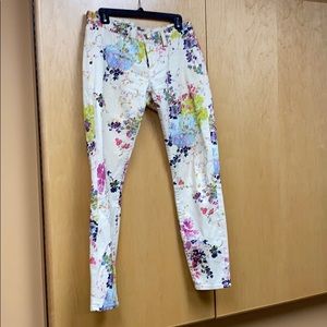 Ted Baker floral patterned jeans